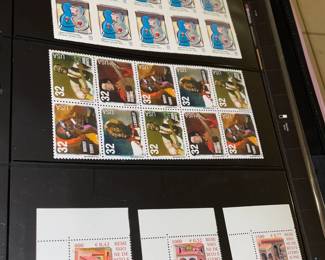 Large Stamp Collection W/ Full Sheets & First Day Issue Covers