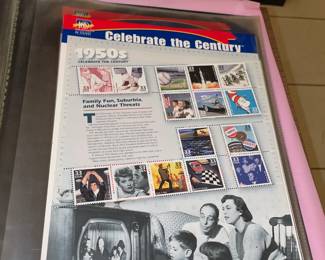 Large Stamp Collection W/ Full Sheets & First Day Issue Covers