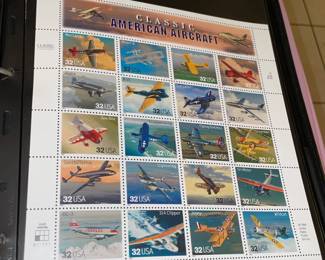 Large Stamp Collection W/ Full Sheets & First Day Issue Covers