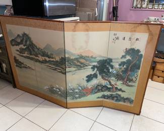 Asian Folding Screen