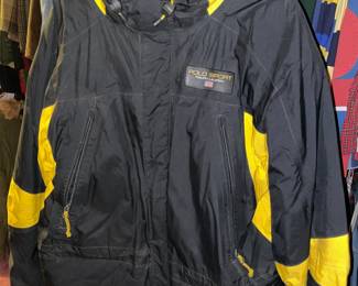 Polo Sport Black & Yellow Jacket