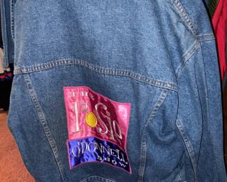 Rosie O Donnell Denim Show Jacket