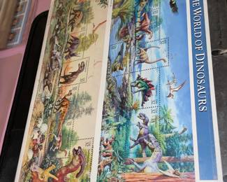 Large Stamp Collection W/ Full Sheets & First Day Issue Covers
