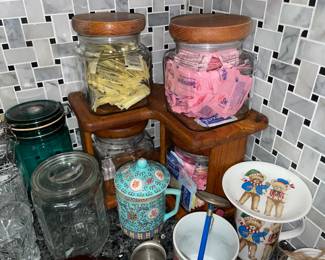 Assorted Kitchen Contents (Glassware, Dishware, Etc.)
