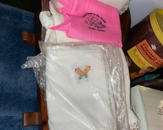 Baby Wooden Rocker W/ Blankets