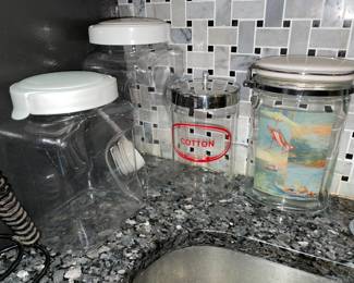Assorted Kitchen Contents (Glassware, Dishware, Etc.)