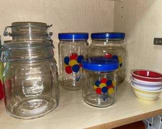 Assorted Kitchen Contents (Glassware, Dishware, Etc.)