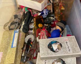 Assorted Traveling Dolls