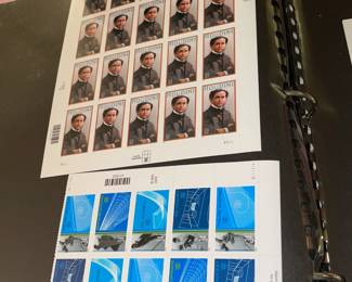 Large Stamp Collection W/ Full Sheets & First Day Issue Covers