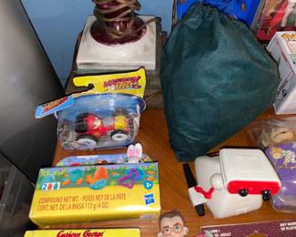 Assorted Humorous Toys & Action Figures