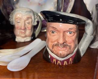 Vintage Toby Head Mugs