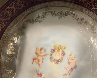 Antique Cherub Plate