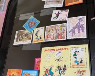 Large Stamp Collection W/ Full Sheets & First Day Issue Covers