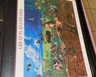 Large Stamp Collection W/ Full Sheets & First Day Issue Covers