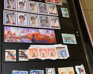 Large Stamp Collection W/ Full Sheets & First Day Issue Covers