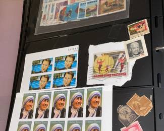 Large Stamp Collection W/ Full Sheets & First Day Issue Covers