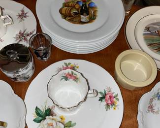 Assorted China, Plates, Etc.
