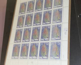 Large Stamp Collection W/ Full Sheets & First Day Issue Covers