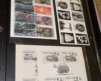 Large Stamp Collection W/ Full Sheets & First Day Issue Covers