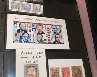 Large Stamp Collection W/ Full Sheets & First Day Issue Covers