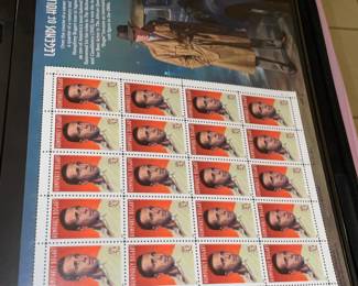 Large Stamp Collection W/ Full Sheets & First Day Issue Covers