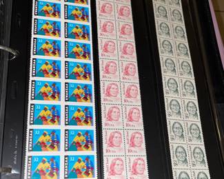 Large Stamp Collection W/ Full Sheets & First Day Issue Covers