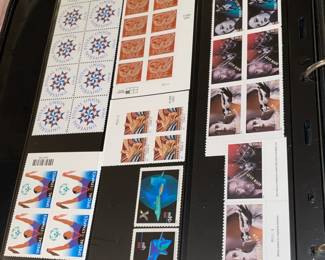 Large Stamp Collection W/ Full Sheets & First Day Issue Covers