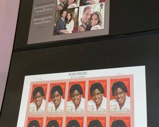 Large Stamp Collection W/ Full Sheets & First Day Issue Covers