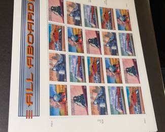 Large Stamp Collection W/ Full Sheets & First Day Issue Covers