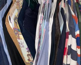 LARGE Amount Of Clothing (Brand New, Vintage, Gently Used, Graphic T-Shirts, Designer Labels - Polo Ralph Lauren, Burberry, Orvis, Eddie Bauer, LL Bean, Tommy Hilfiger, Levis, Robert Graham, Etc.)