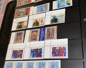 Large Stamp Collection W/ Full Sheets & First Day Issue Covers
