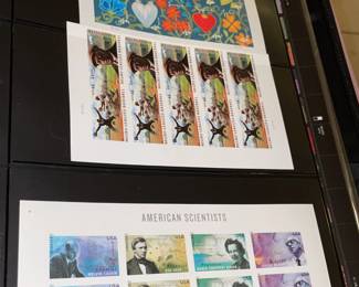 Large Stamp Collection W/ Full Sheets & First Day Issue Covers
