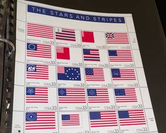 Large Stamp Collection W/ Full Sheets & First Day Issue Covers