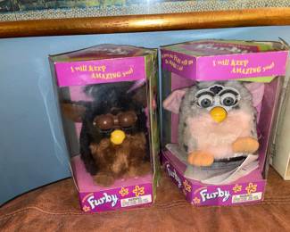 Vintage Furbys In Box