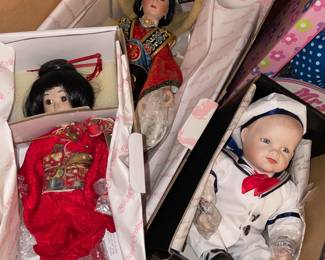 Assorted Boxed Dolls