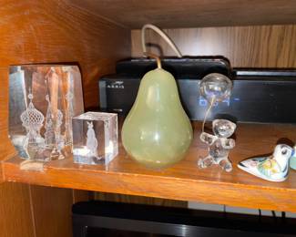 Crystal Block Figurines