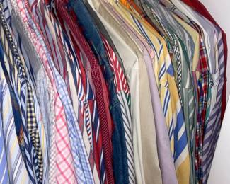 LARGE Amount Of Clothing (Brand New, Vintage, Gently Used, Graphic T-Shirts, Designer Labels - Polo Ralph Lauren, Burberry, Orvis, Eddie Bauer, LL Bean, Tommy Hilfiger, Levis, Robert Graham, Etc.)