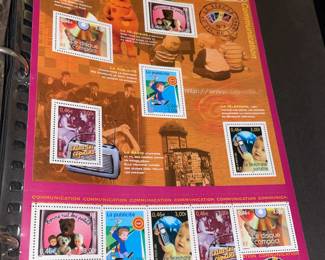 Large Stamp Collection W/ Full Sheets & First Day Issue Covers