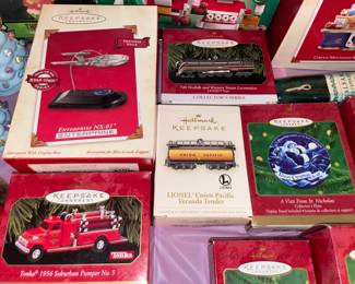 Hallmark Boxed Christmas Ornaments