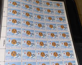Large Stamp Collection W/ Full Sheets & First Day Issue Covers
