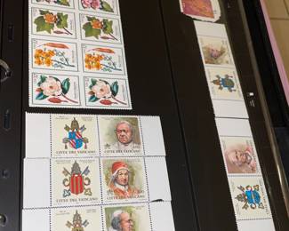Large Stamp Collection W/ Full Sheets & First Day Issue Covers
