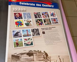 Large Stamp Collection W/ Full Sheets & First Day Issue Covers