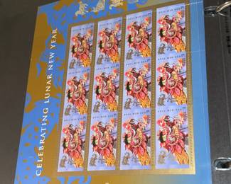 Large Stamp Collection W/ Full Sheets & First Day Issue Covers