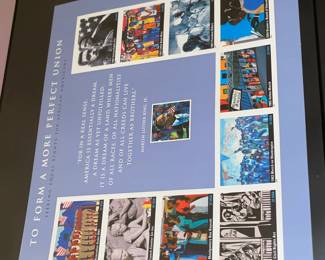 Large Stamp Collection W/ Full Sheets & First Day Issue Covers
