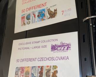 Large Stamp Collection W/ Full Sheets & First Day Issue Covers