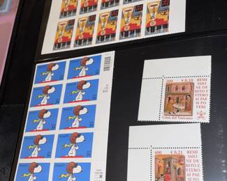 Large Stamp Collection W/ Full Sheets & First Day Issue Covers