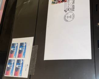 Large Stamp Collection W/ Full Sheets & First Day Issue Covers
