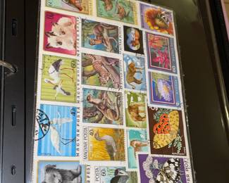 Large Stamp Collection W/ Full Sheets & First Day Issue Covers