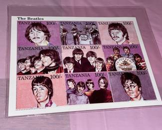 Large Stamp Collection W/ Full Sheets & First Day Issue Covers