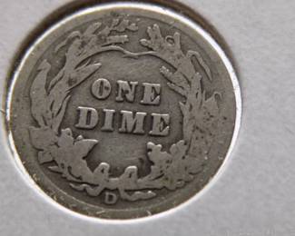 Lot of Barber Dimes E